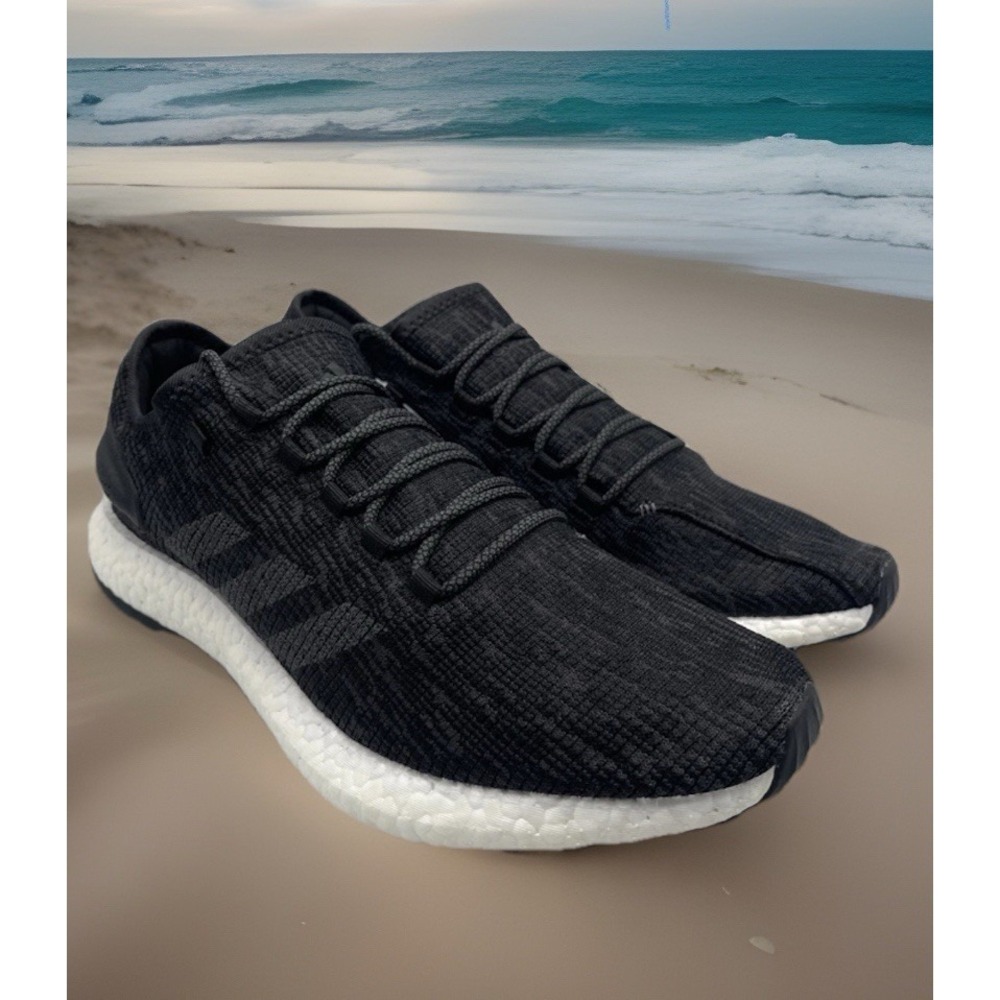 adidas PureBoost Black & White CP9326 Men's Size 8